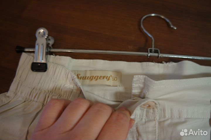 Шорты женские 46 Снегири хлопок