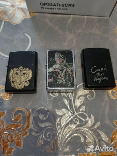 Зажигалка zippo бензиновые