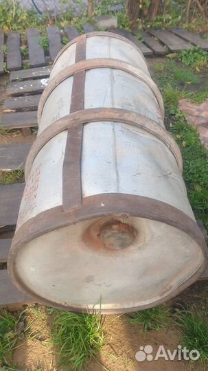 Бочка алюминиевая бу