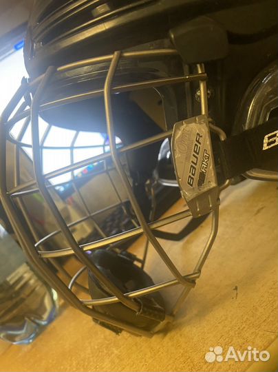 Маска на хоккейный шлем