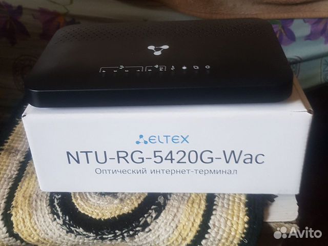 Wifi роутер eltex NTU-RG-5420G-Wac объявление продам