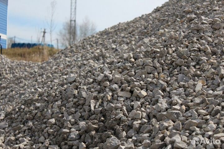 Гравий и щебень доставка