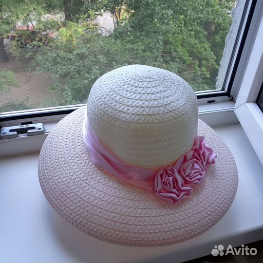 Шляпа женская летняя с большими полями