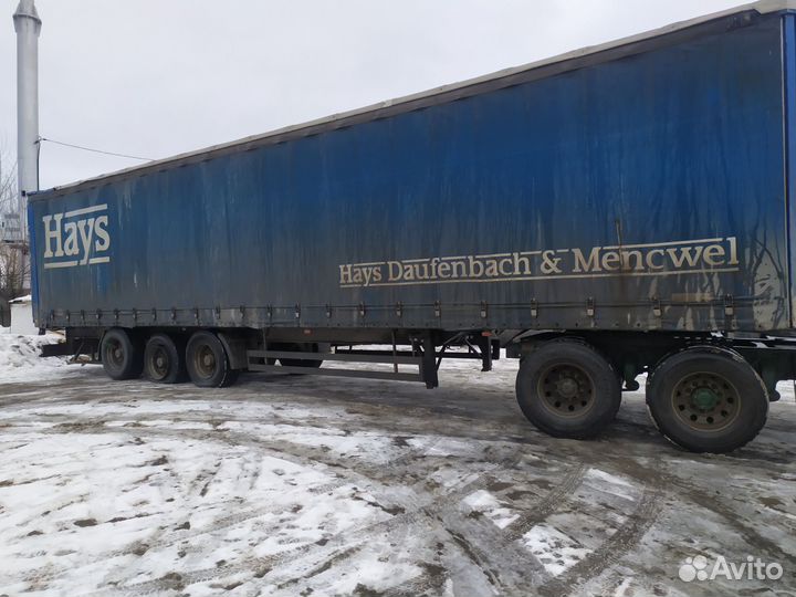 Полуприцеп шторный Krone SDP27, 2003