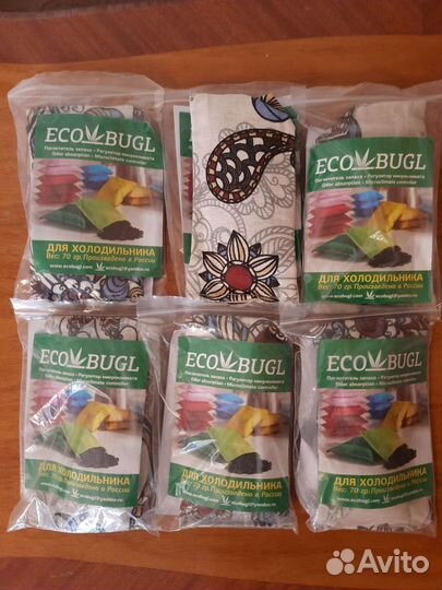 Поглотители запаха для машины и холодильника