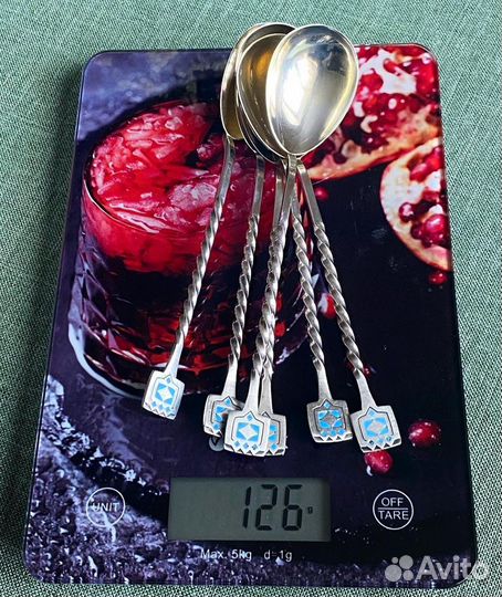 Ложки серебряные чайные Таллинн 1968 год