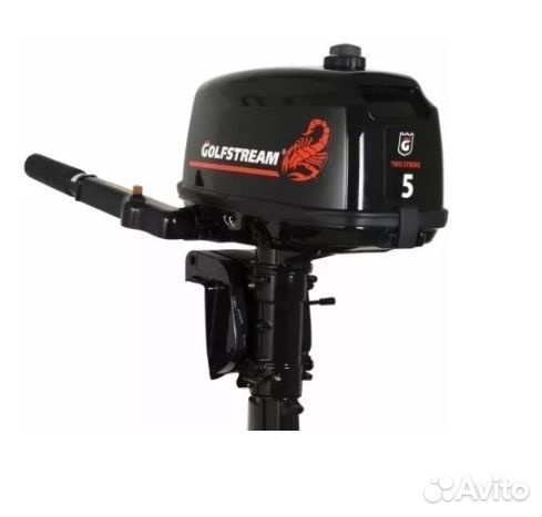 Лодочный мотор golfstream T5nbms +9Л. внешний бак