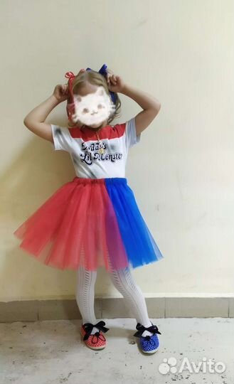 Карнавальный костюм Харли Квин 4-6 лет