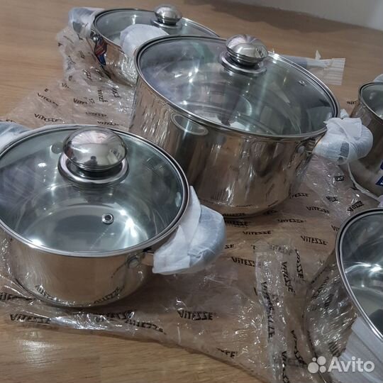 Набор посуды (кастрюль) Vitesse VS-9012