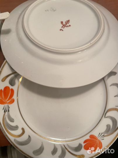 Рюмки фужеры тарелки СССР