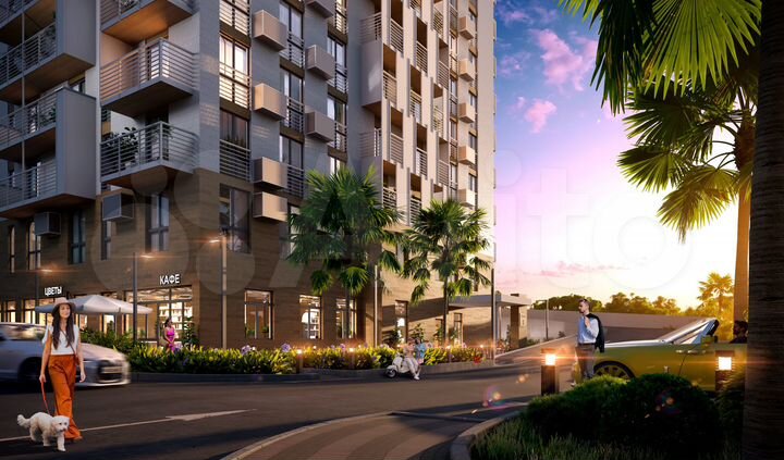 2-к. квартира, 63,5 м², 9/16 эт.