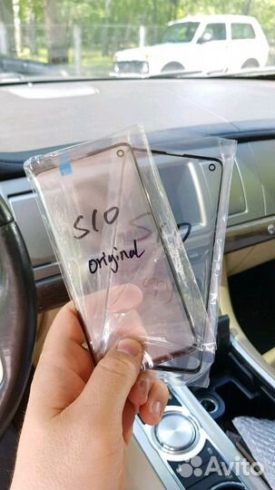 Стекло дисплея samsung S10 с заменой