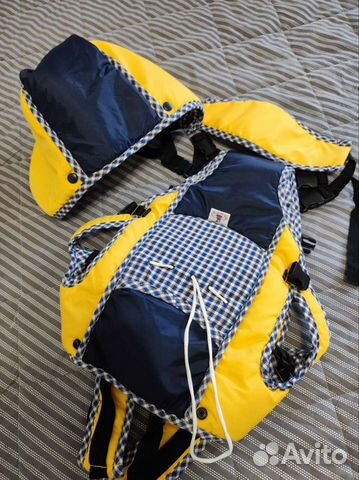 Рюкзак-кенгуру «Bombus» (со съёмным капюшоном)