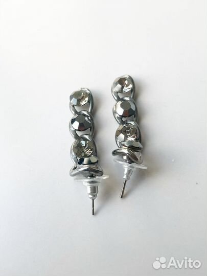 Серьги, кристаллы