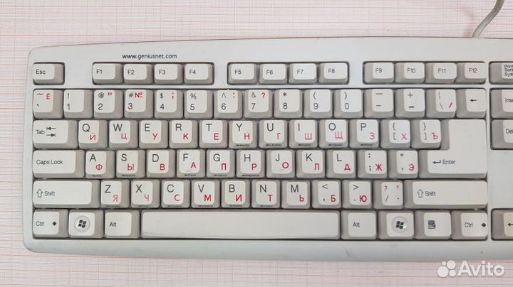 Клавиатура проводная Genius K639 PS2