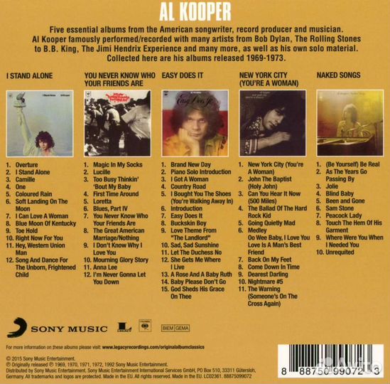 Al Kooper - Original Album Classics (5 CD)