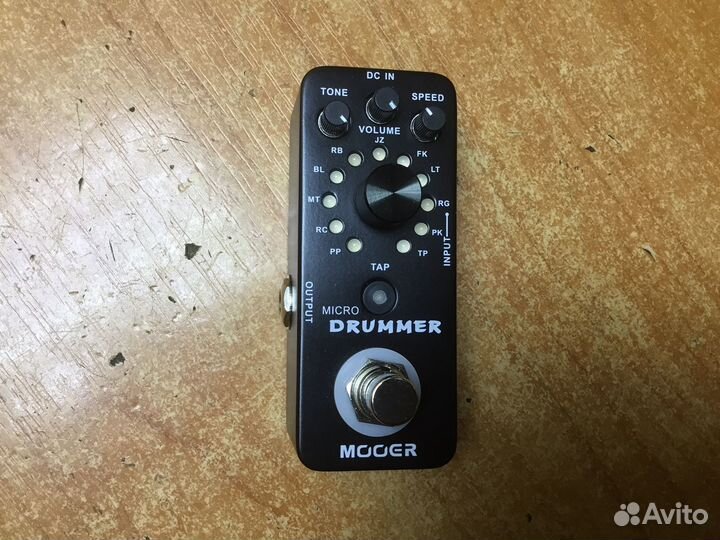 Гитарная педаль эффектов mooer micro drummer