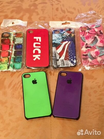 Чехлы на iPhone 4/4s, новые и б/у