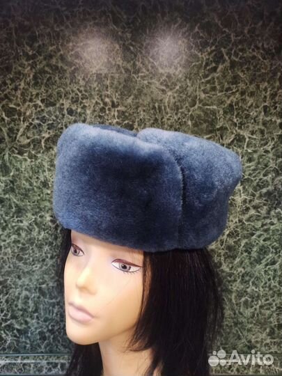 Новая форменная шапка ушанка