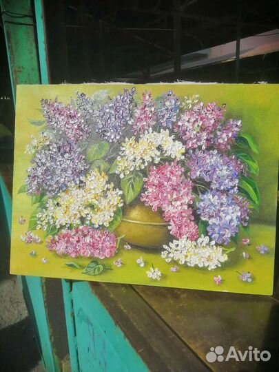 Картина холст масло 