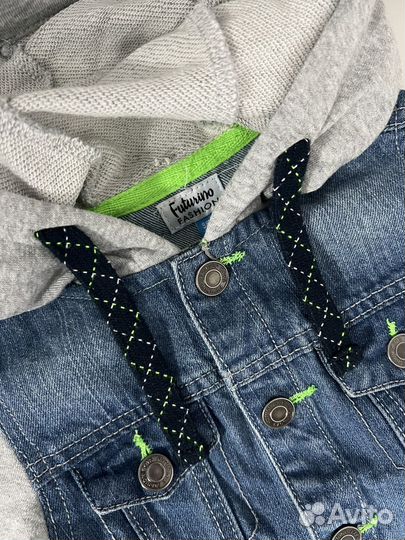 Джинсовка для мальчика 98