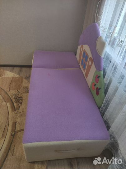 Детская кровать от 3 лет с бортиками для принцессы