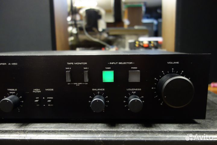 Yamaha A-450 стерео усилитель, Japan, 1980 год