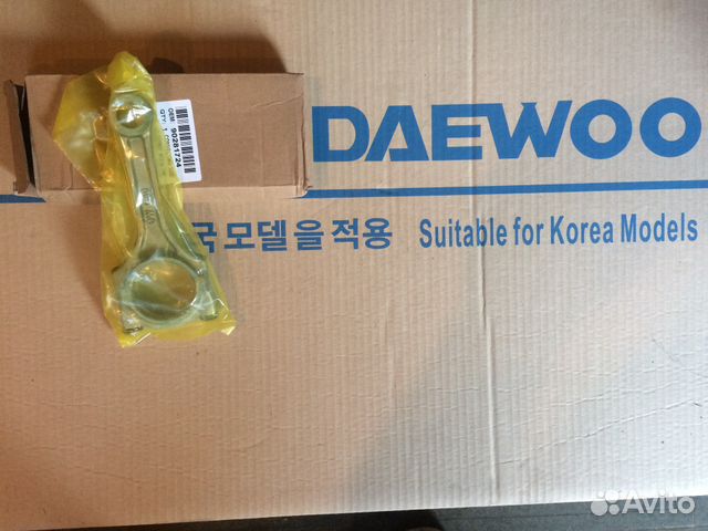 Шатун двигателя Нексия, Лачетти, Круз F16D3