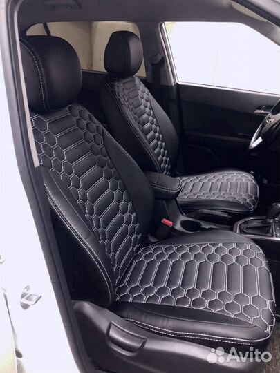 Чехлы на авто Хендай крета 2 2021г