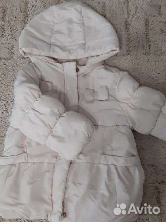 Куртка для девочки zara 86