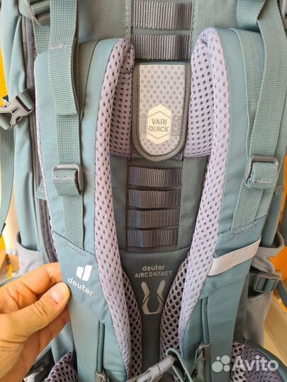 Рюкзак Deuter Aircontact Lite 50+10 blue+гидратор