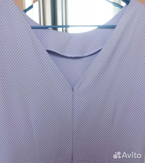 Платье с баской