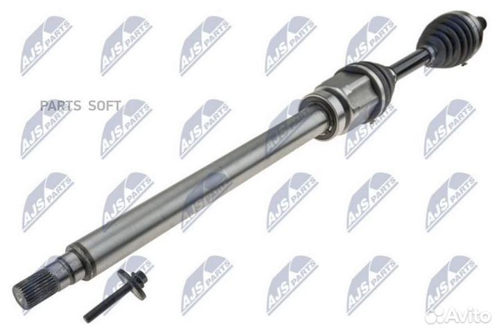 NTY npwvv024 полуось перед. пр.\ Ford Mondeo IV 2.3 Turbo 07