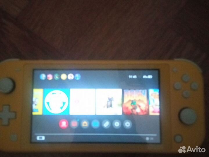 Nintendo switch lite с играми