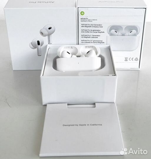 Airpods Pro 2 (на чипе Airoha 1562A) + чехол
