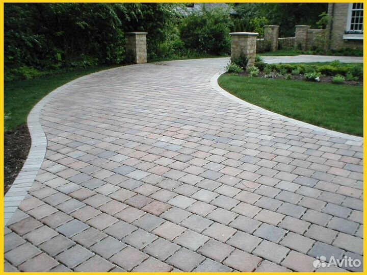 Тротуарная плитка моноцветная