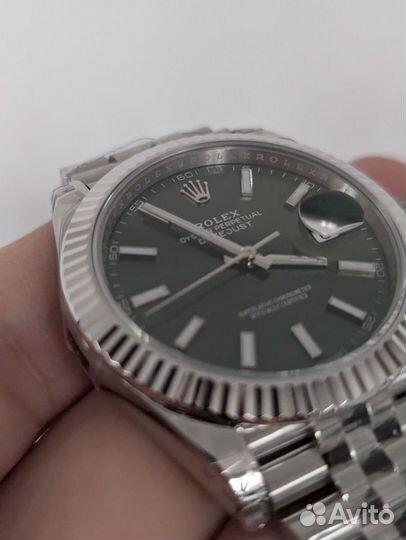 Rolex datejust 41 mm vsf mint green