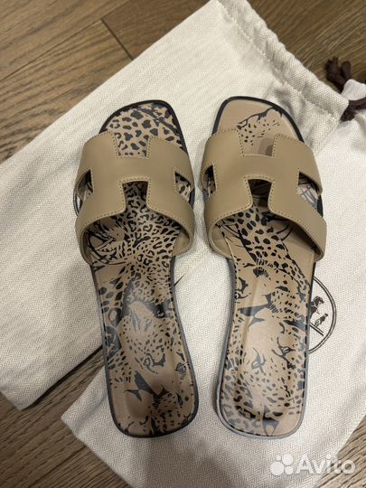 Шлепки hermes oran оригинал