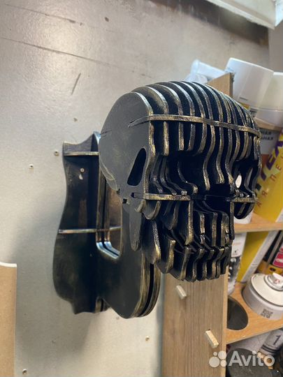 Держатель для мотошлема «Череп»