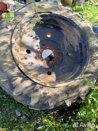 Резина с дисками для мтз задняя