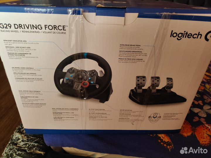 Игровой руль logitech g29