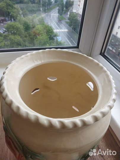 Новая большая ёмкость, керамика