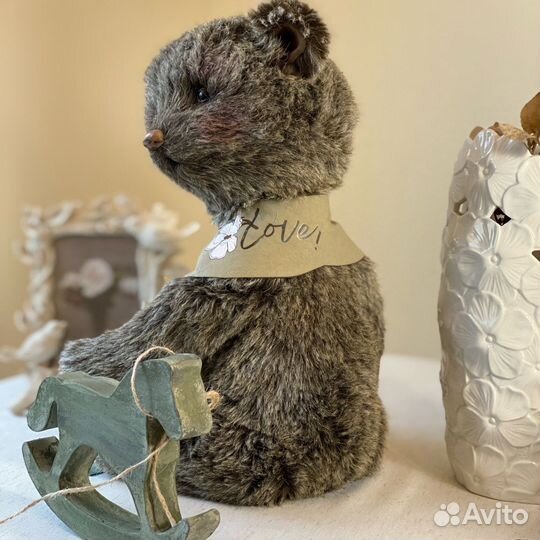 Коллекционный мишка тедди ручная работа