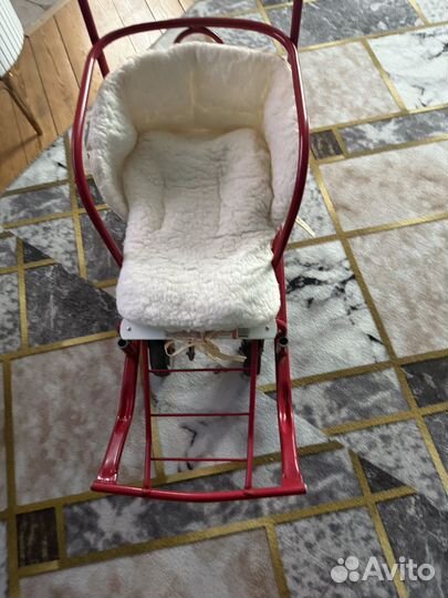 Санки на колесах