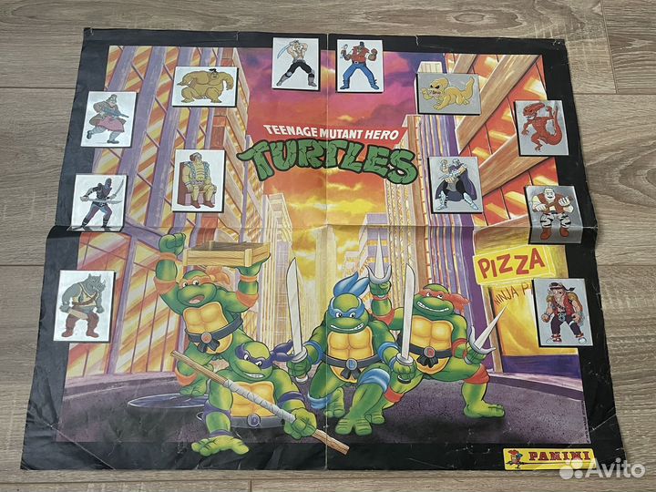 Плакат Черепашки низдзя