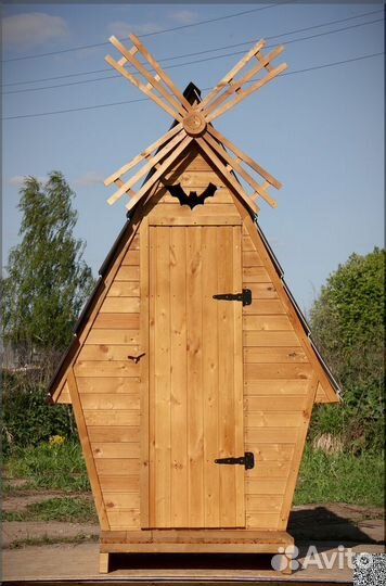 Уличный туалет с установкой