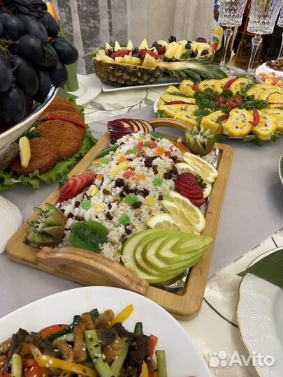 Поднос деревянный