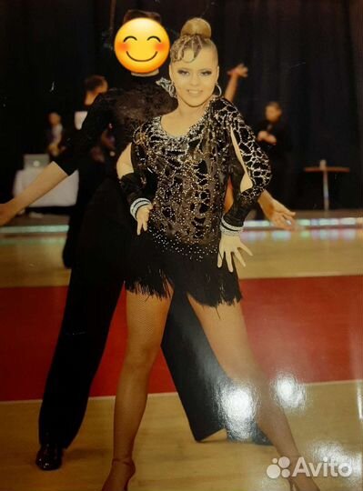 Платье для спортивных бальных танцев латина