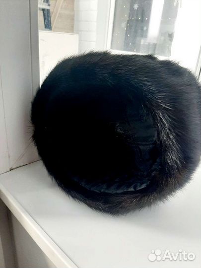 Норковая шапка мужская новая