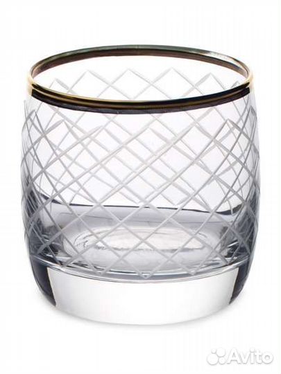 Набор стаканов низких и высоких 6 шт Gold Endura